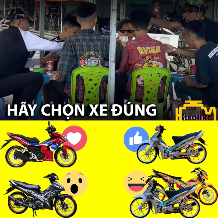 Tụi mài chọn điii! - TROLL XE | Mạng Xã Hội Chơi Xe - Số 2 tại Việt Nam