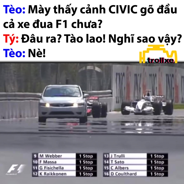 Đù ghê vậy 🐧 - TROLL XE | Mạng Xã Hội Chơi Xe - Số 2 tại Việt Nam